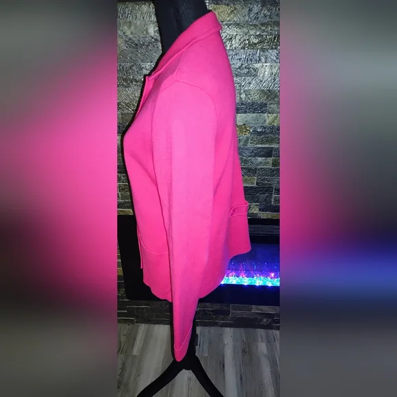 Women's Red Cardigan Jacket Size M - Picture 3 of 6